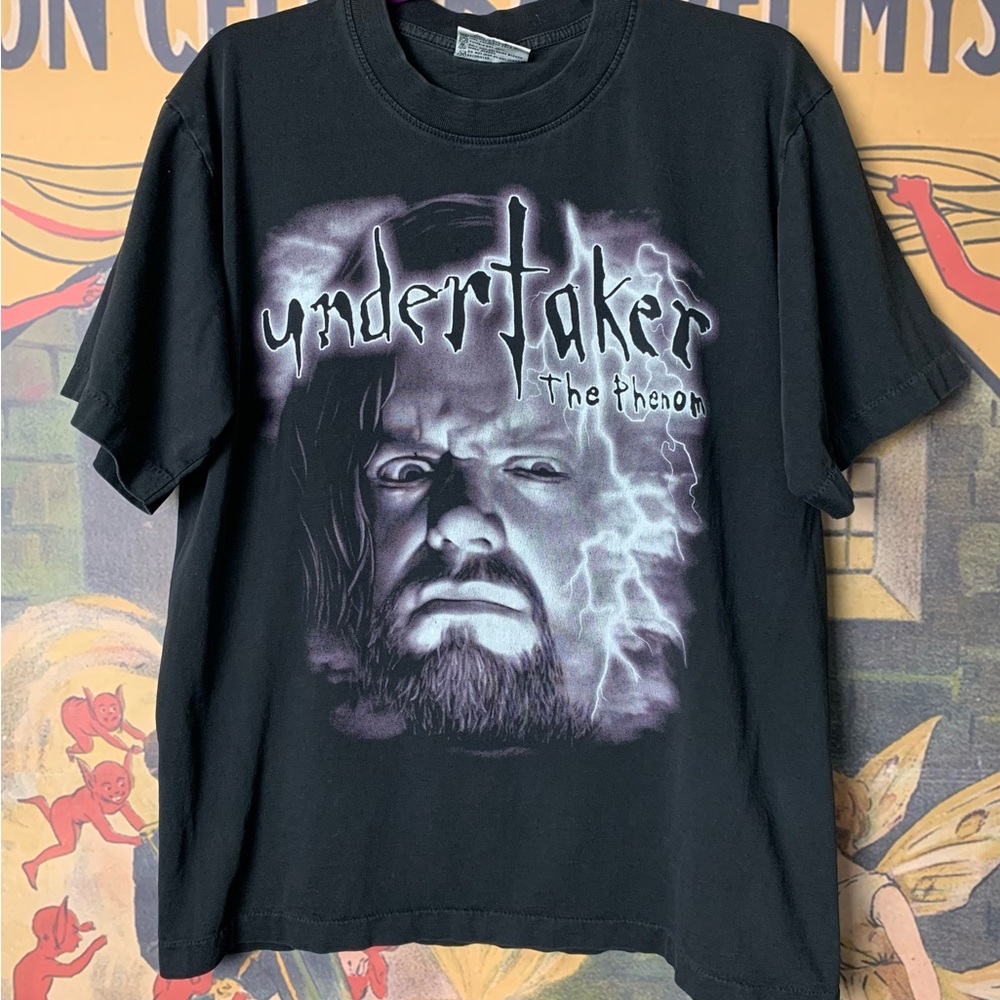 Undertaker The Phenom The Roxx Wrestling Black T-Shirt